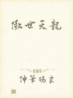 傲世天龙封面