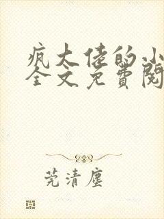 疯大佬的小玩物全文免费阅读小说封面