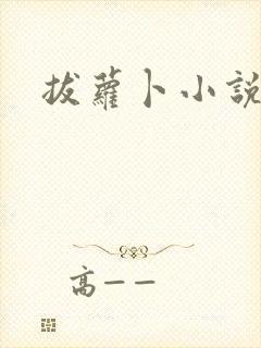 拔萝卜小说