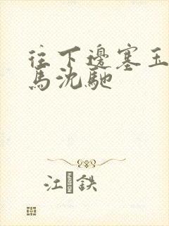 往下边塞玉器骑马沈驰