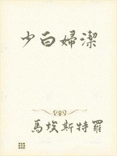 少白妇洁封面