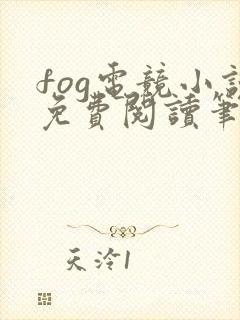 fog电竞小说免费阅读笔趣阁未删减版封面