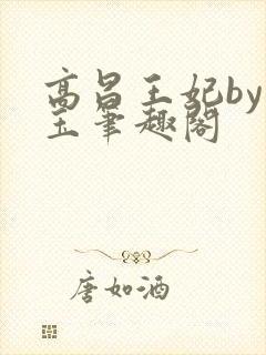 高昌王妃by黛玉笔趣阁