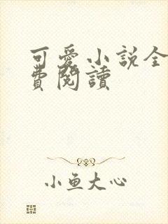 可爱小说全文免费阅读封面
