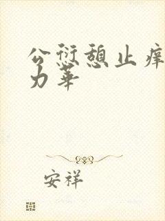 公愆憩止痒古悦力华