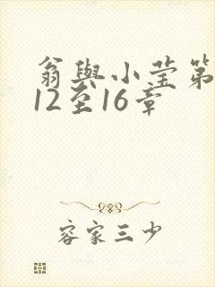 翁与小莹第十部12至16章