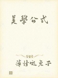 美学公式