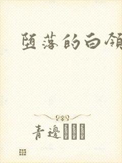 堕落的白领封面