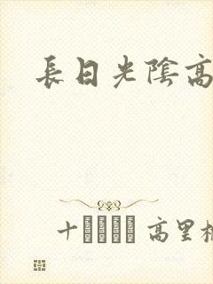 长日光阴高h封面