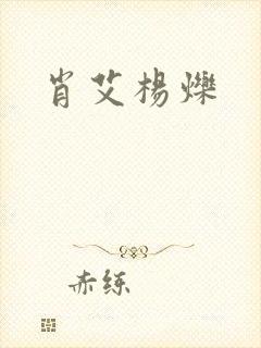 肖艾杨烁