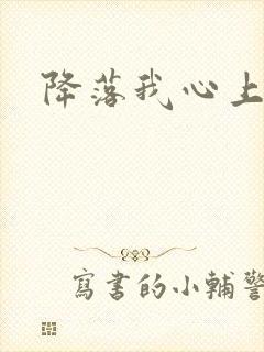 降落我心上