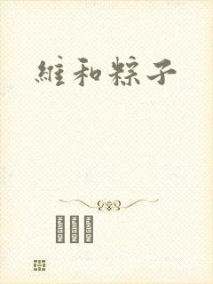 维和粽子