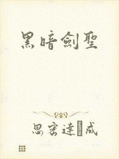 黑暗剑圣封面