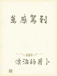 万历驾到