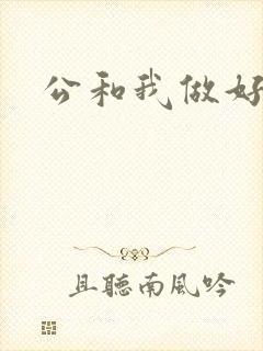 公和我做好爽