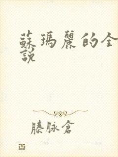 苏玛丽的全部小说