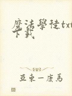 魔法学徒txt下载