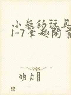 小米的玩具日记1-7笔趣阁有声