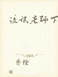 流氓老师下载封面