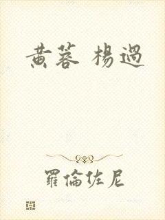 黄蓉 杨过