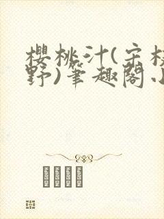 樱桃汁(宋枝江野)笔趣阁小说渡欲