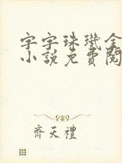 字字珠玑金银花小说免费阅读
