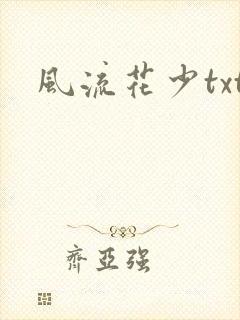风流花少txt
