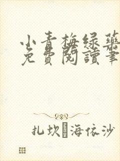 小青梅绿药全文免费阅读笔趣阁