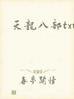 天龙八部txt