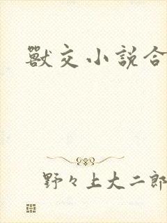兽交小说合集封面