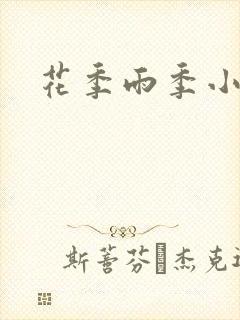 花季雨季小说