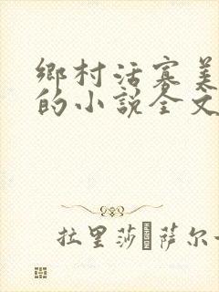 乡村活寡美人沟的小说全文免费阅读的封面