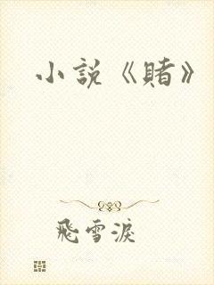 小说《赌》
