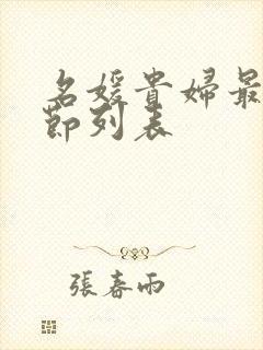 名媛贵妇最新章节列表封面