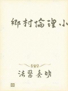 乡村伦理小说封面