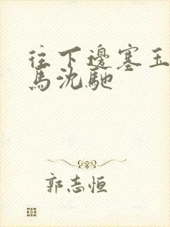 往下边塞玉器骑马沈驰