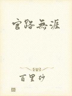 官路无涯封面