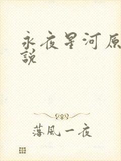 永夜星河原著小说