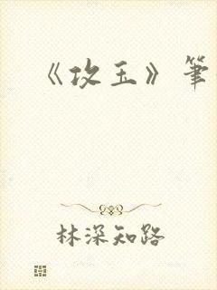 《攻玉》笔趣阁封面