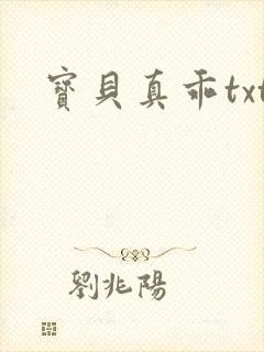 宝贝真乖txt