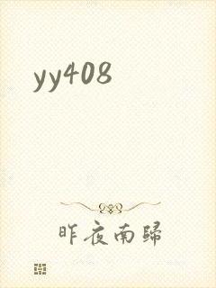 yy408封面