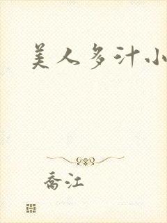 美人多汁小说