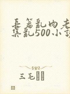 长篇乱肉老师合集乱500小说