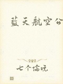 蓝天航空公司