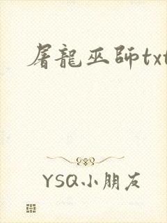 屠龙巫师txt