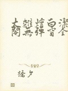 大杂烩白洁笔趣阁无弹窗全本