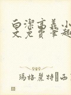 白洁高义小说全文免费笔趣阁在线阅读