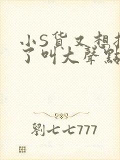 小S货又想挨C了叫大声点小