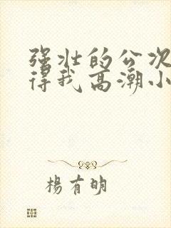 强壮的公次次弄得我高潮小说