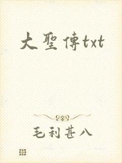 大圣传txt
